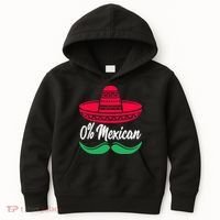 0 Percent Mexican Funny Kids Hoodie thumb 0