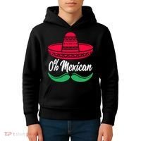 0 Percent Mexican Funny Kids Hoodie thumb 4