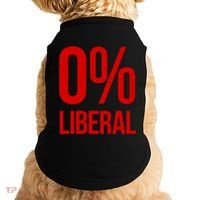 0% Zero Percent Liberal Conservative Doggie Tank thumb 0