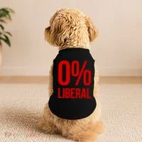 0% Zero Percent Liberal Conservative Doggie Tank thumb 2