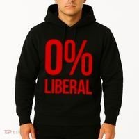 0% Zero Percent Liberal Conservative Hoodie thumb 2