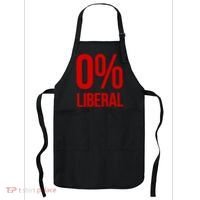 0% Zero Percent Liberal Conservative Apron thumb 0