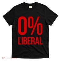 0% Zero Percent Liberal Conservative T-Shirt thumb 0