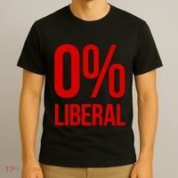 0% Zero Percent Liberal Conservative T-Shirt thumb 3