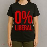 0% Zero Percent Liberal Conservative T-Shirt thumb 4