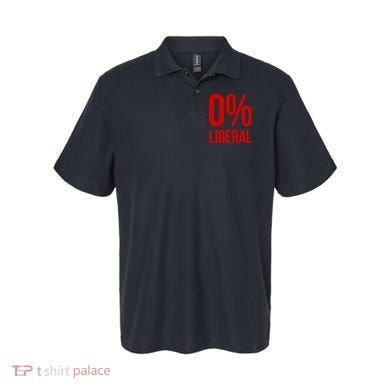 0% Zero Percent Liberal Conservative Polo