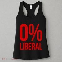 0% Zero Percent Liberal Conservative Women's Tank Top thumb 3