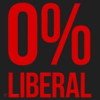 0% Zero Percent Liberal Conservative Golf Towel thumb 3