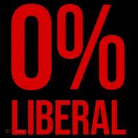 0% Zero Percent Liberal Conservative Kids Long Sleeve Shirt thumb 2