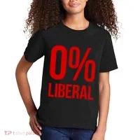 0% Zero Percent Liberal Conservative Kids T-Shirt thumb 2
