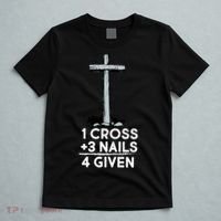 1 Cross Plus 3 Nails Equals 4 Given T-Shirt thumb 5