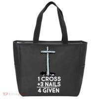 1 Cross Plus 3 Nails Equals 4 Given Tote Bag thumb 0