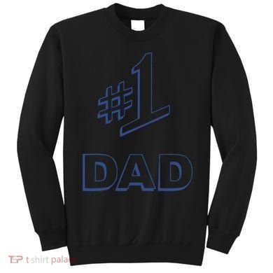 #1 Dad Number One Logo Sweatshirt