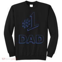 #1 Dad Number One Logo Sweatshirt thumb 0