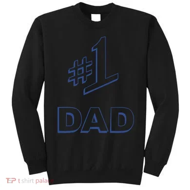 #1 Dad Number One Logo Sweatshirt