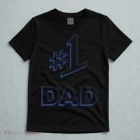 #1 Dad Number One Logo T-Shirt thumb 5