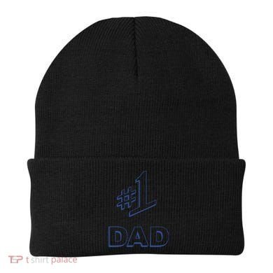 #1 Dad Number One Logo Beanie