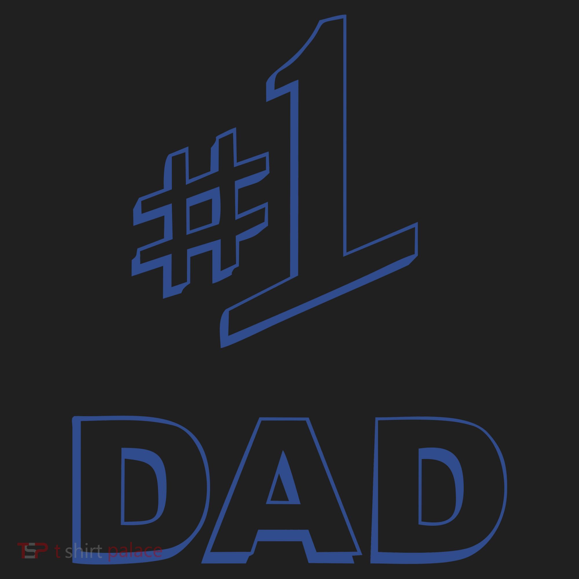 #1 Dad Number One Logo Beanie