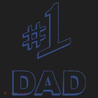 #1 Dad Number One Logo Tumbler thumb 3