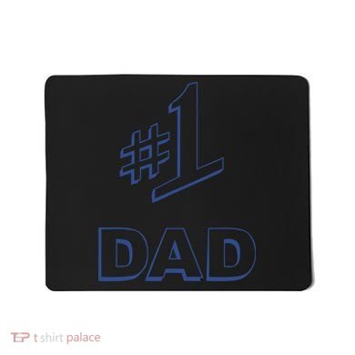 #1 Dad Number One Logo Mousepad