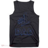 #1 Dad Number One Logo Tank Top thumb 0