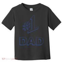 #1 Dad Number One Logo Toddler T-Shirt thumb 0