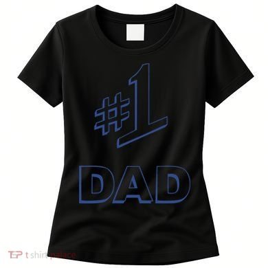 #1 Dad Number One Logo Women's T-Shirt
