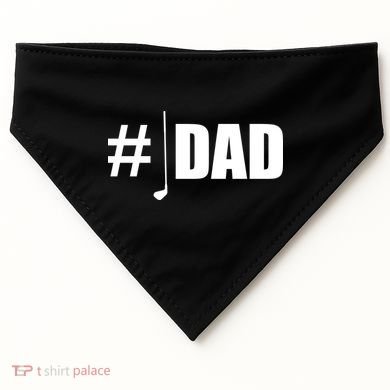 #1 Golf Dad USA-Made Doggie Bandana