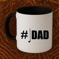 #1 Golf Dad Coffee Mug thumb 2