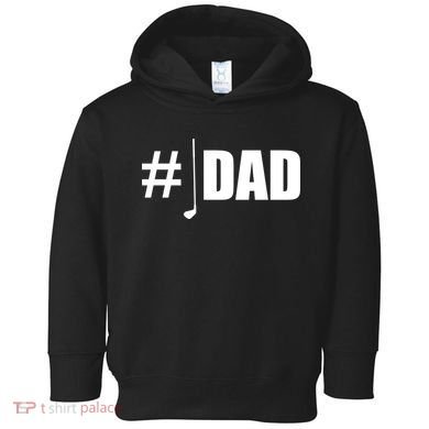 #1 Golf Dad Toddler Hoodie