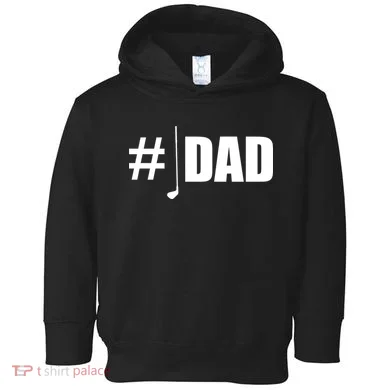 #1 Golf Dad Toddler Hoodie