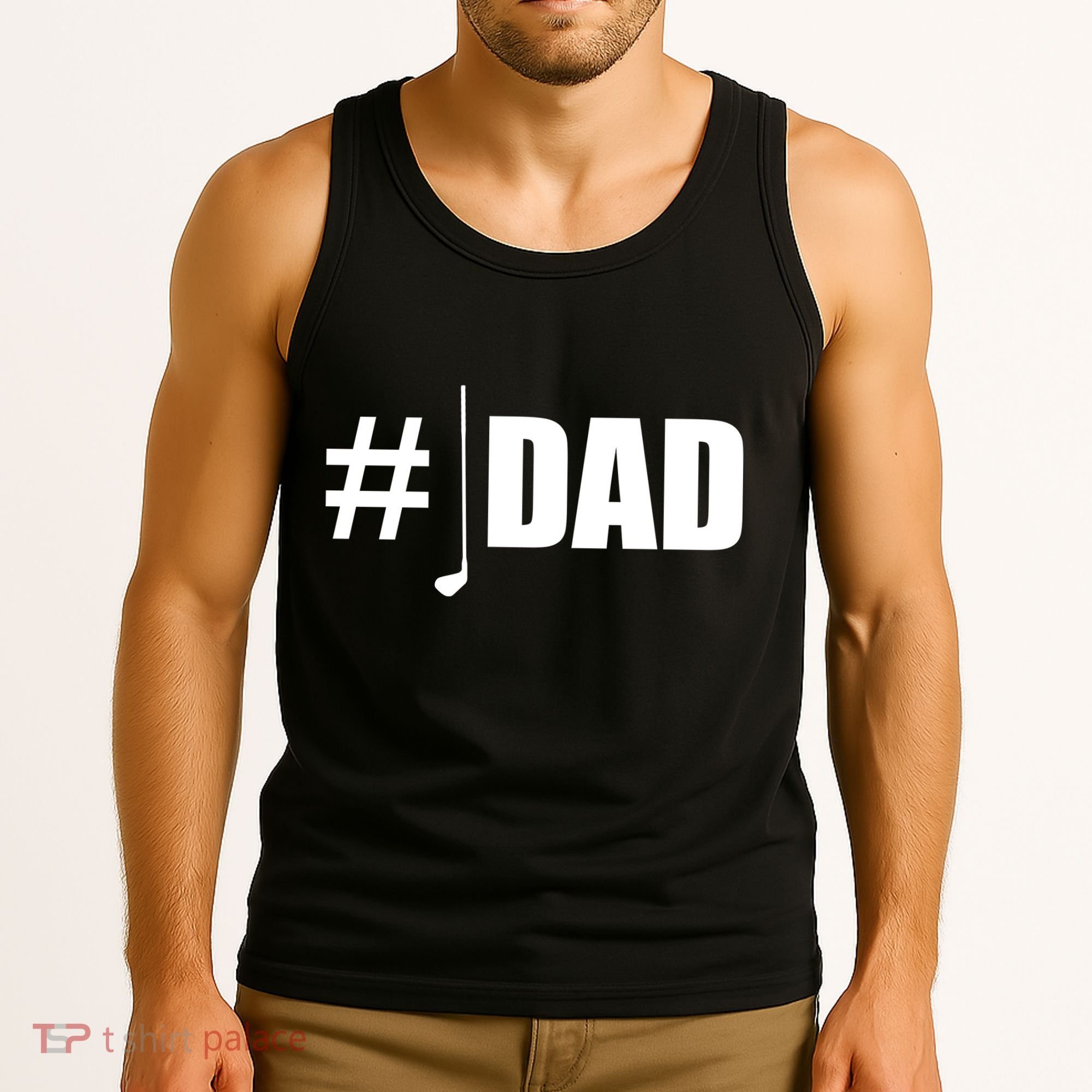 #1 Golf Dad Tank Top