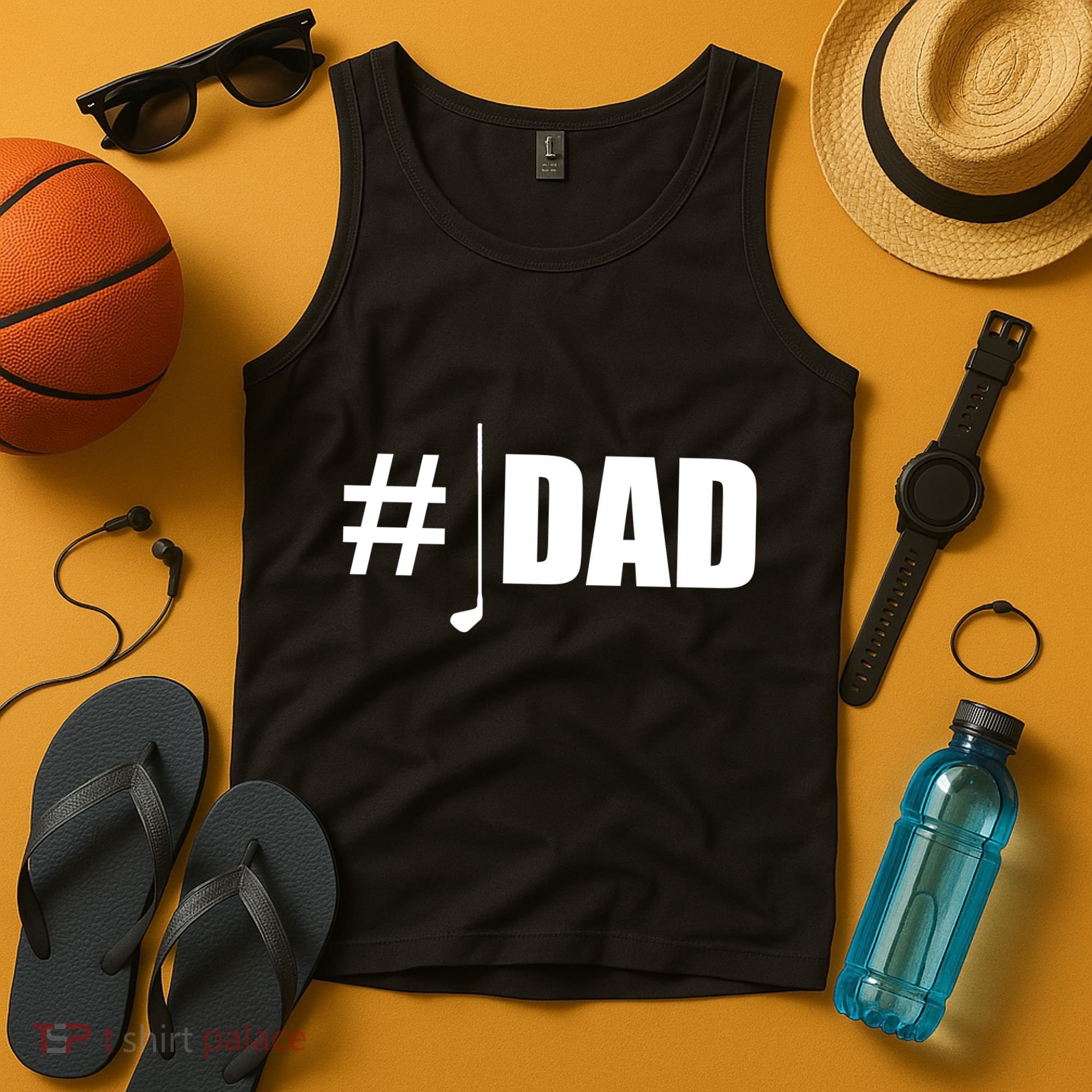 #1 Golf Dad Tank Top