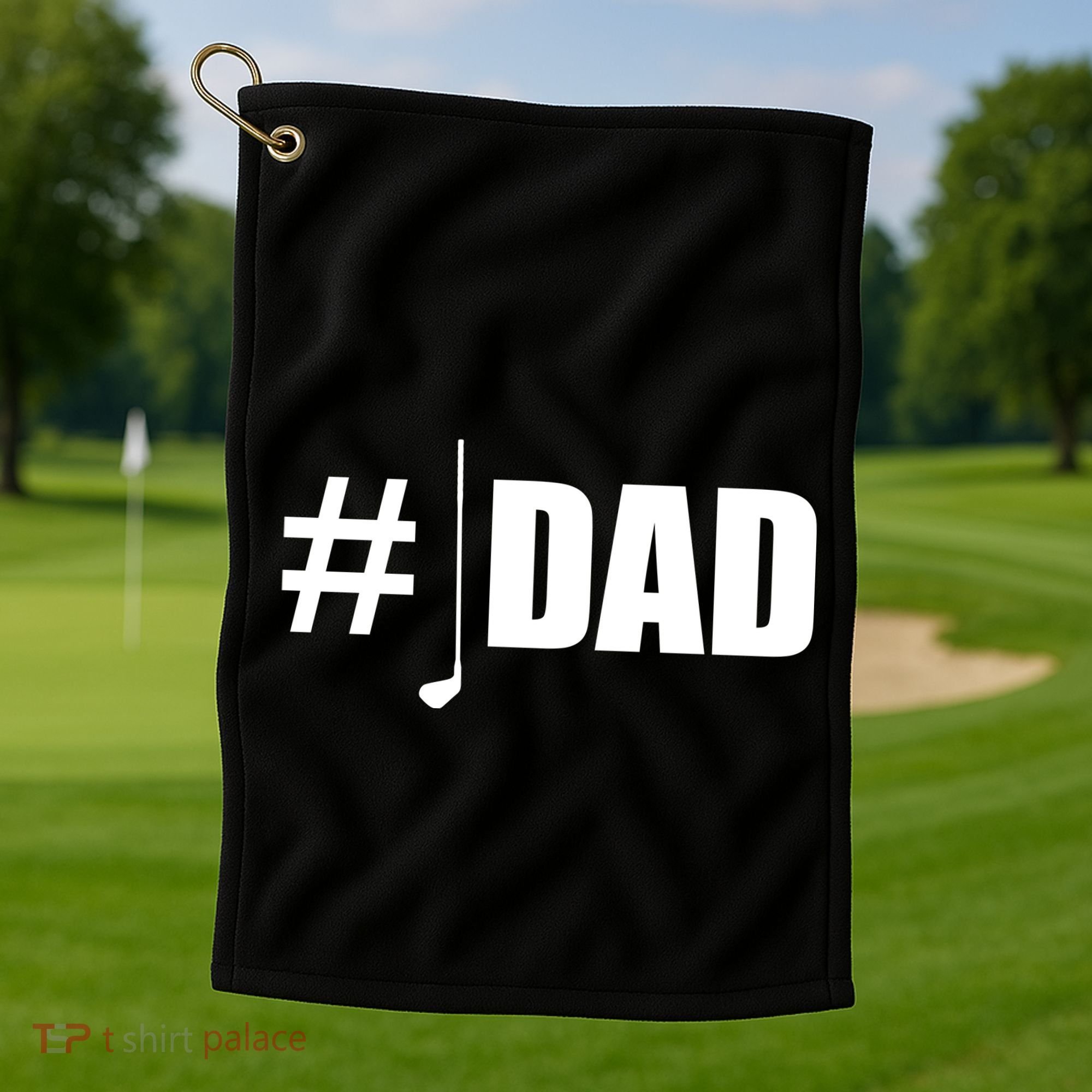 #1 Golf Dad Golf Towel