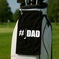 #1 Golf Dad Golf Towel thumb 2