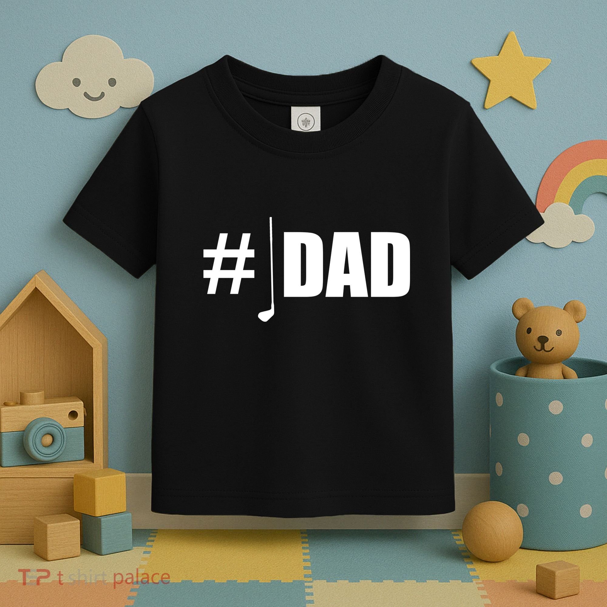 #1 Golf Dad Toddler T-Shirt