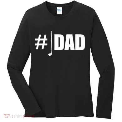#1 Golf Dad Women's Long Sleeve Shirt