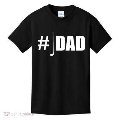 #1 Golf Dad Kids T-Shirt