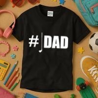 #1 Golf Dad Kids T-Shirt thumb 3