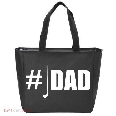 #1 Golf Dad Tote Bag