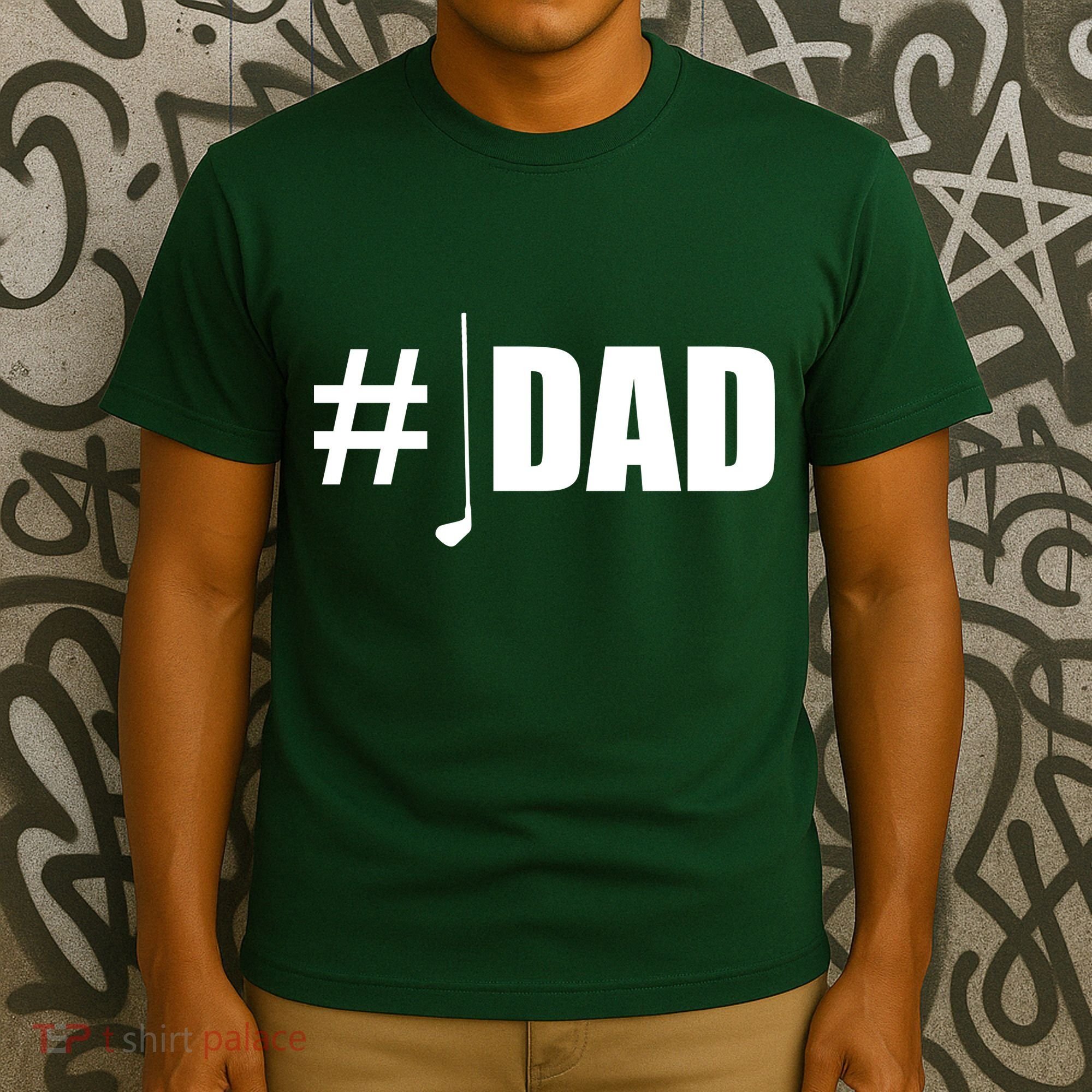 #1 Golf Dad T-Shirt