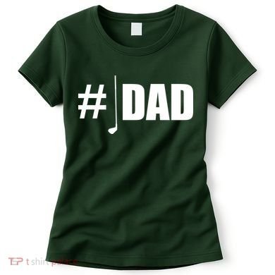 #1 Golf Dad Women's T-Shirt