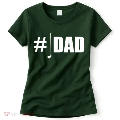 #1 Golf Dad Women's T-Shirt