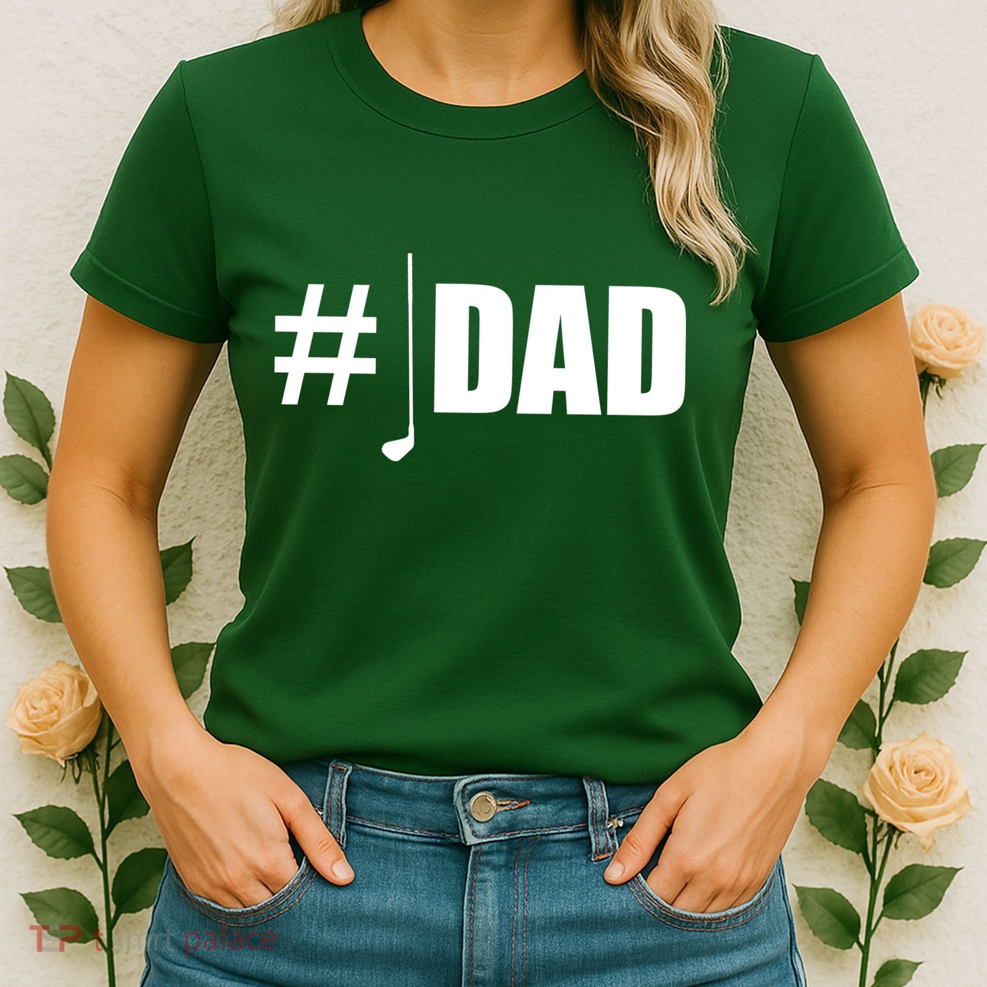 #1 Golf Dad Women's T-Shirt