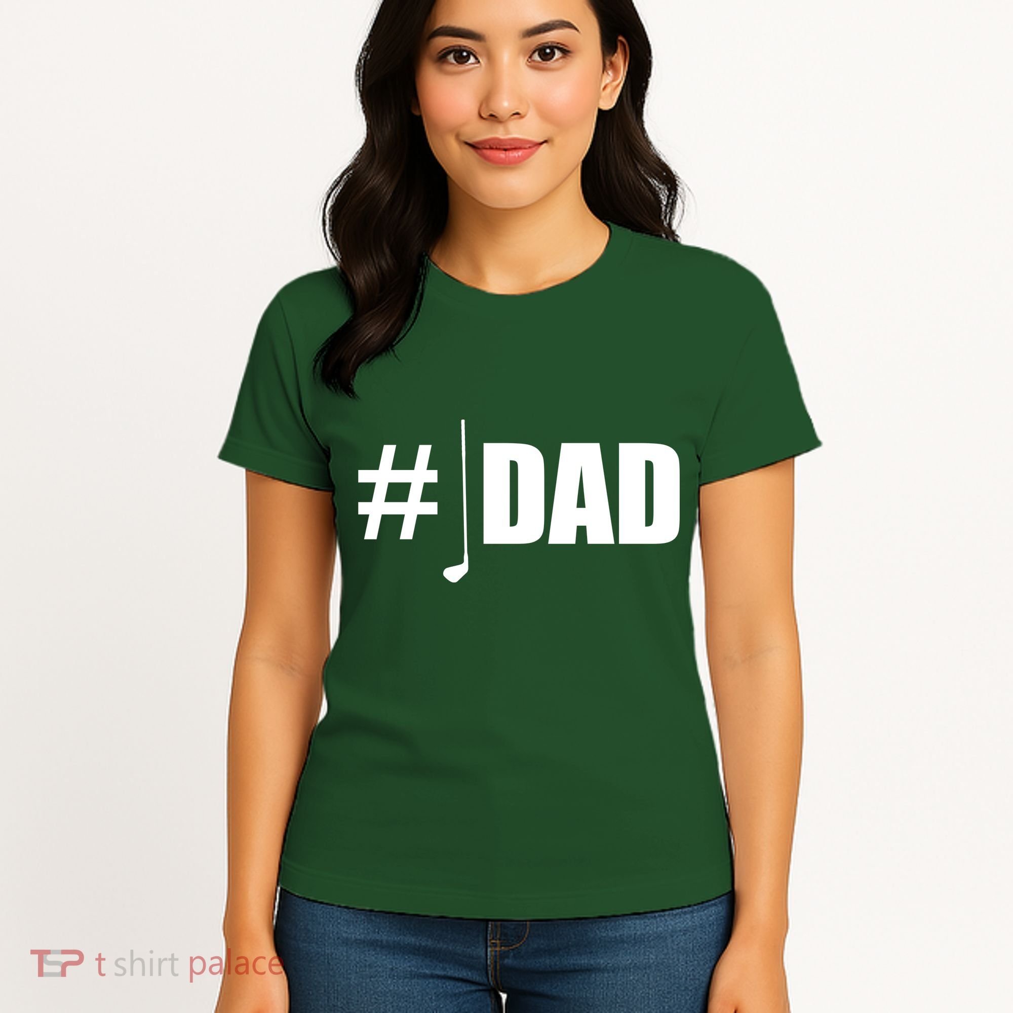 #1 Golf Dad Women's T-Shirt