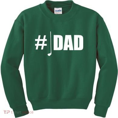 #1 Golf Dad Kids Sweatshirt