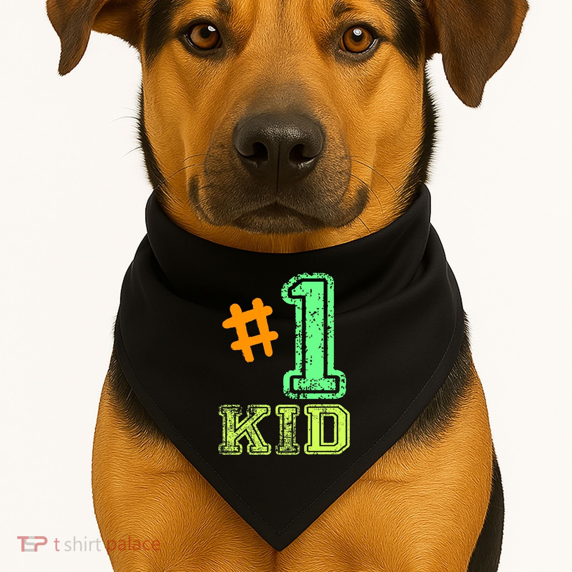 #1 Kid USA-Made Doggie Bandana