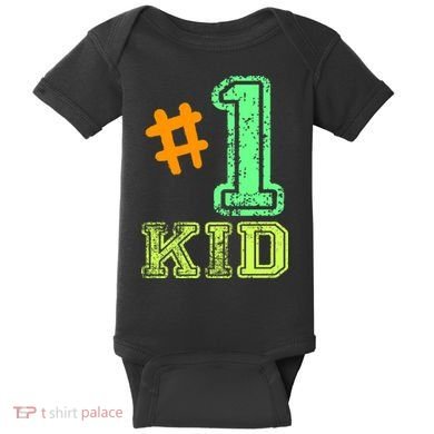 #1 Kid Baby Bodysuit