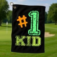 #1 Kid Golf Towel thumb 1