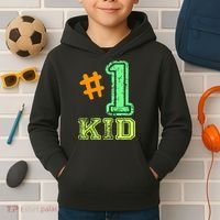 #1 Kid Kids Hoodie thumb 2